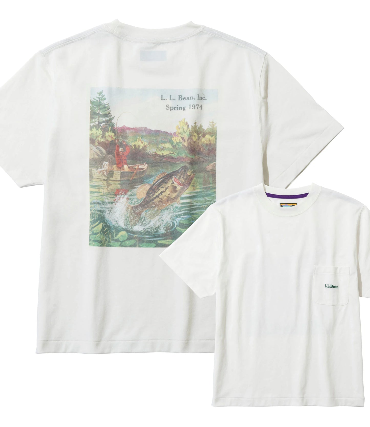 L.L.Bean JAPAN EDITION Women's Bean's 1974 Catalog Tee