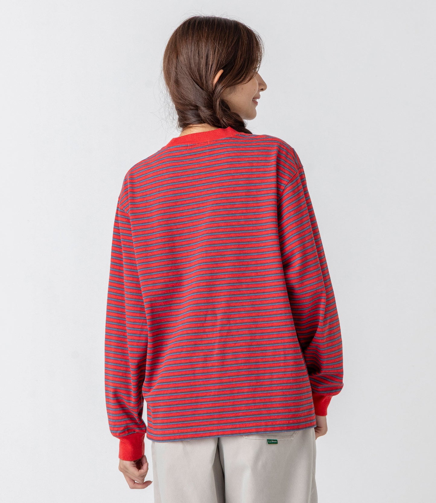 L.L.Bean JAPAN EDITION Women's Union Long-Sleeve Stripe Tee