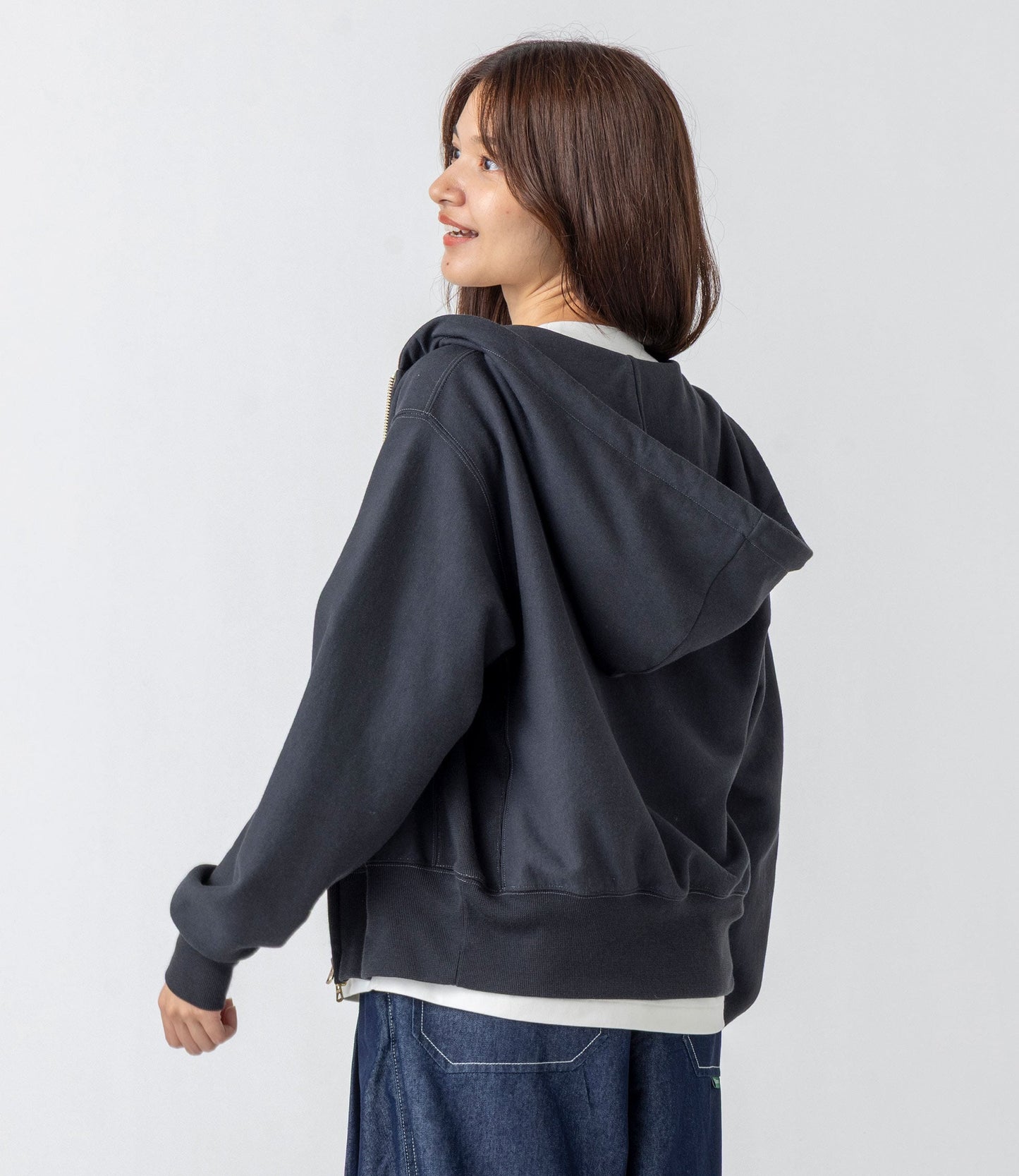 L.L.Bean JAPAN EDITION Women's Portage Full-Zip Hooded Sweatshirt