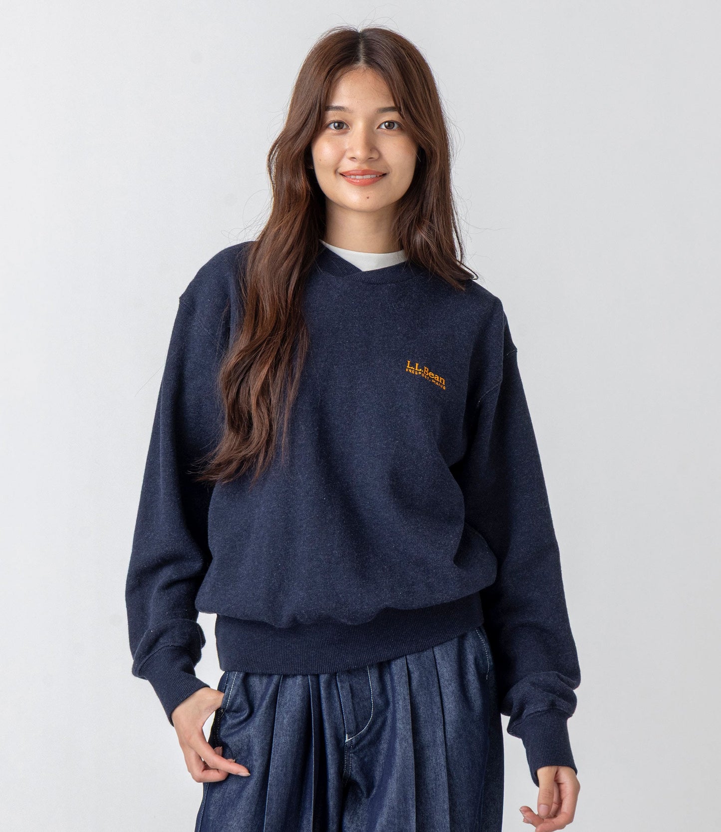 L.L.Bean JAPAN EDITION Women's Smithfield Crewneck Sweatshirt