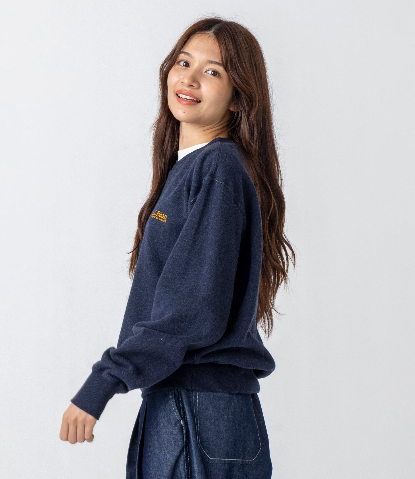 L.L.Bean JAPAN EDITION Women's Smithfield Crewneck Sweatshirt