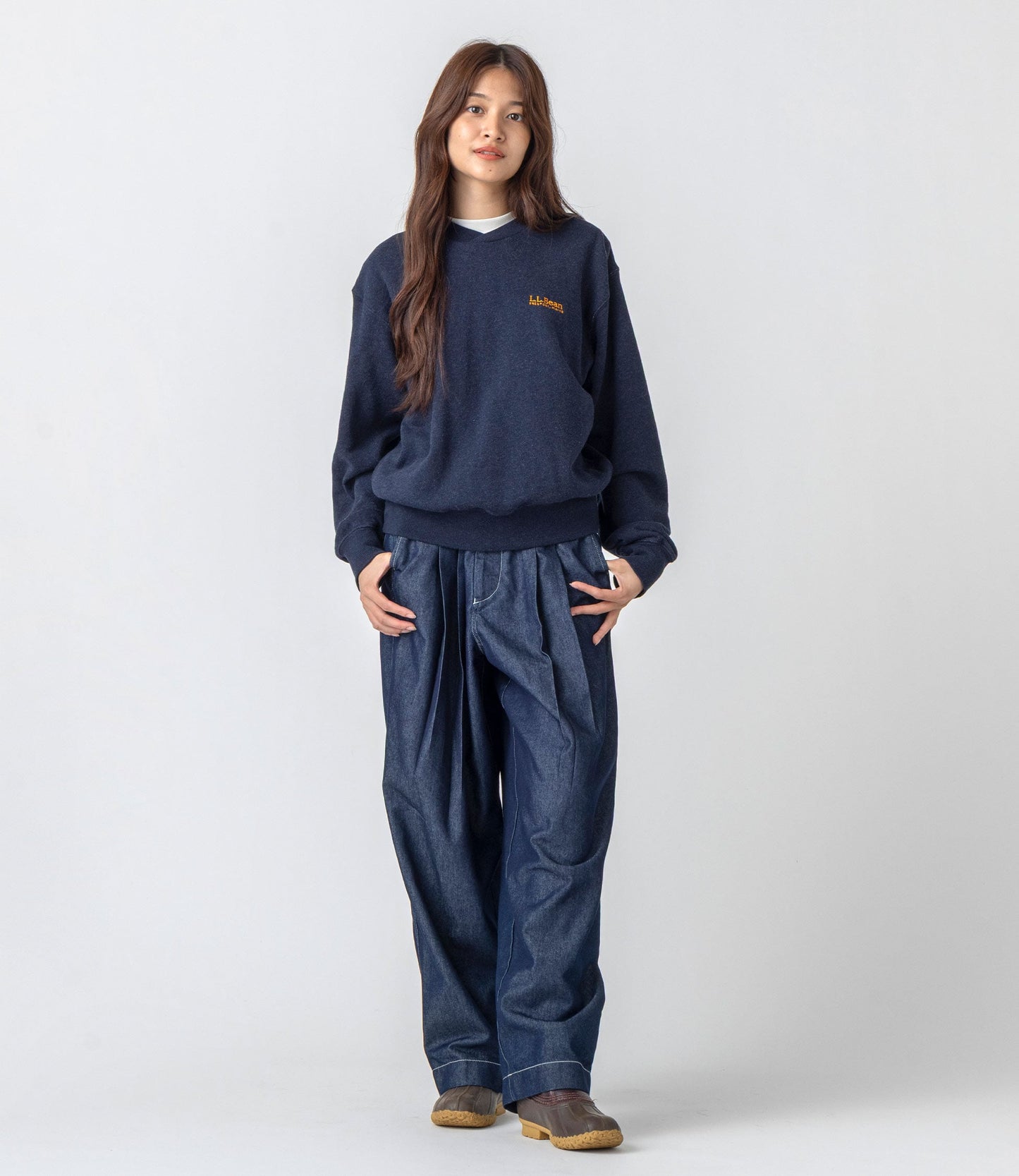 L.L.Bean JAPAN EDITION Women's Smithfield Crewneck Sweatshirt