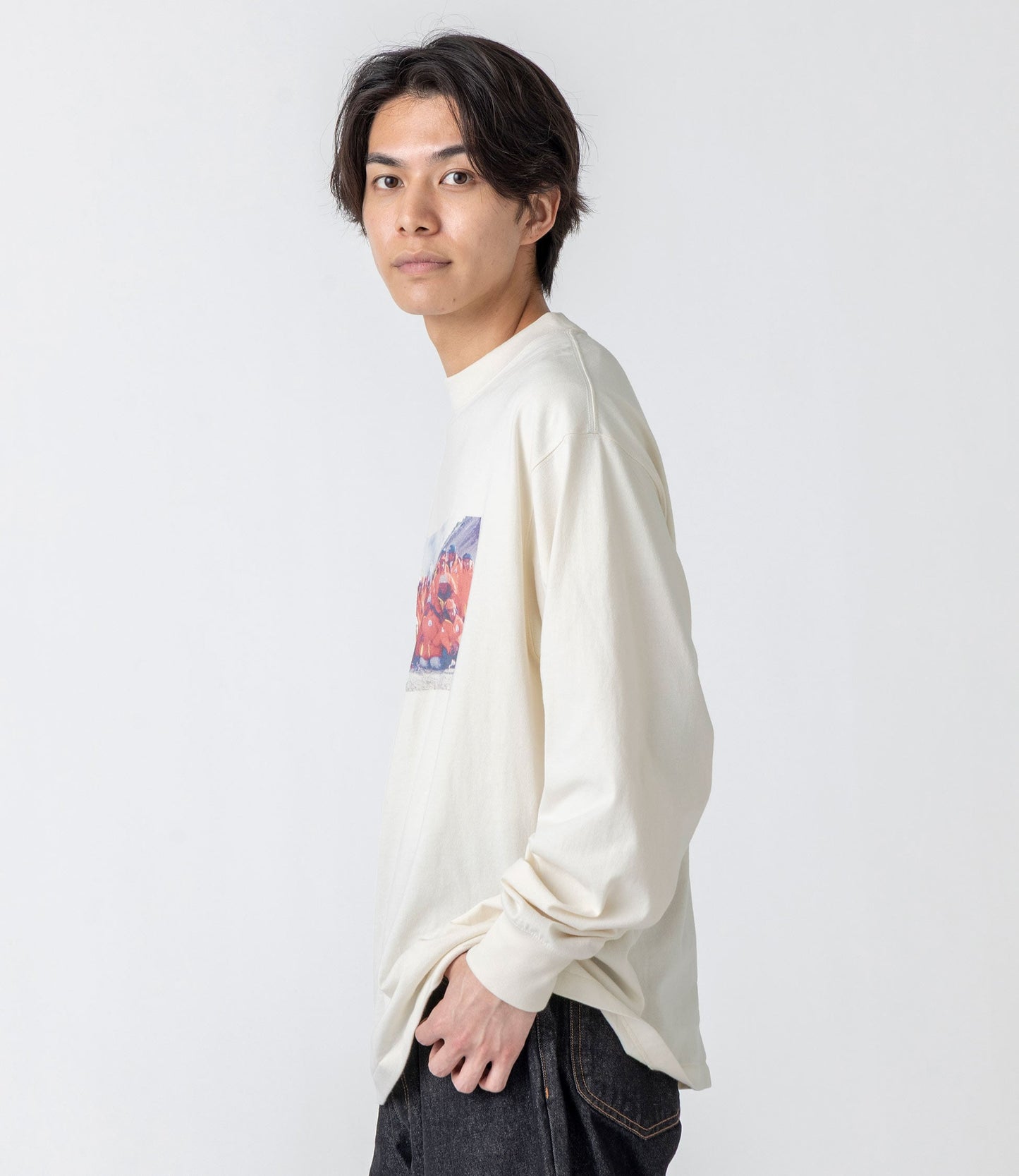 L.L.Bean JAPAN EDITION Eliot 1990 Peace Climb Long-Sleeve Tee