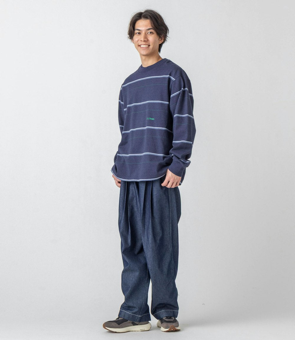 L.L.Bean JAPAN EDITION Union Long-Sleeve Stripe Tee