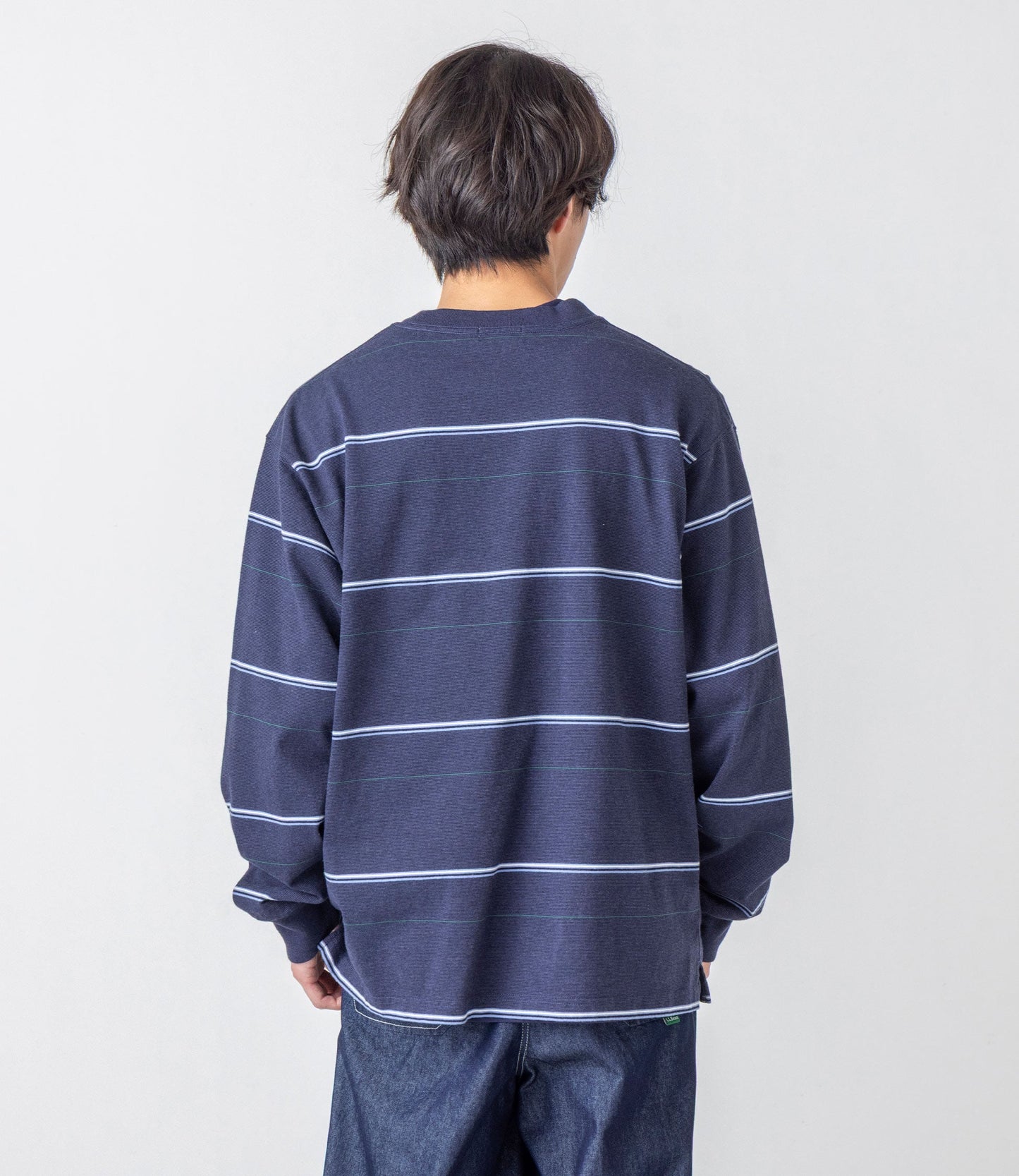 L.L.Bean JAPAN EDITION Union Long-Sleeve Stripe Tee