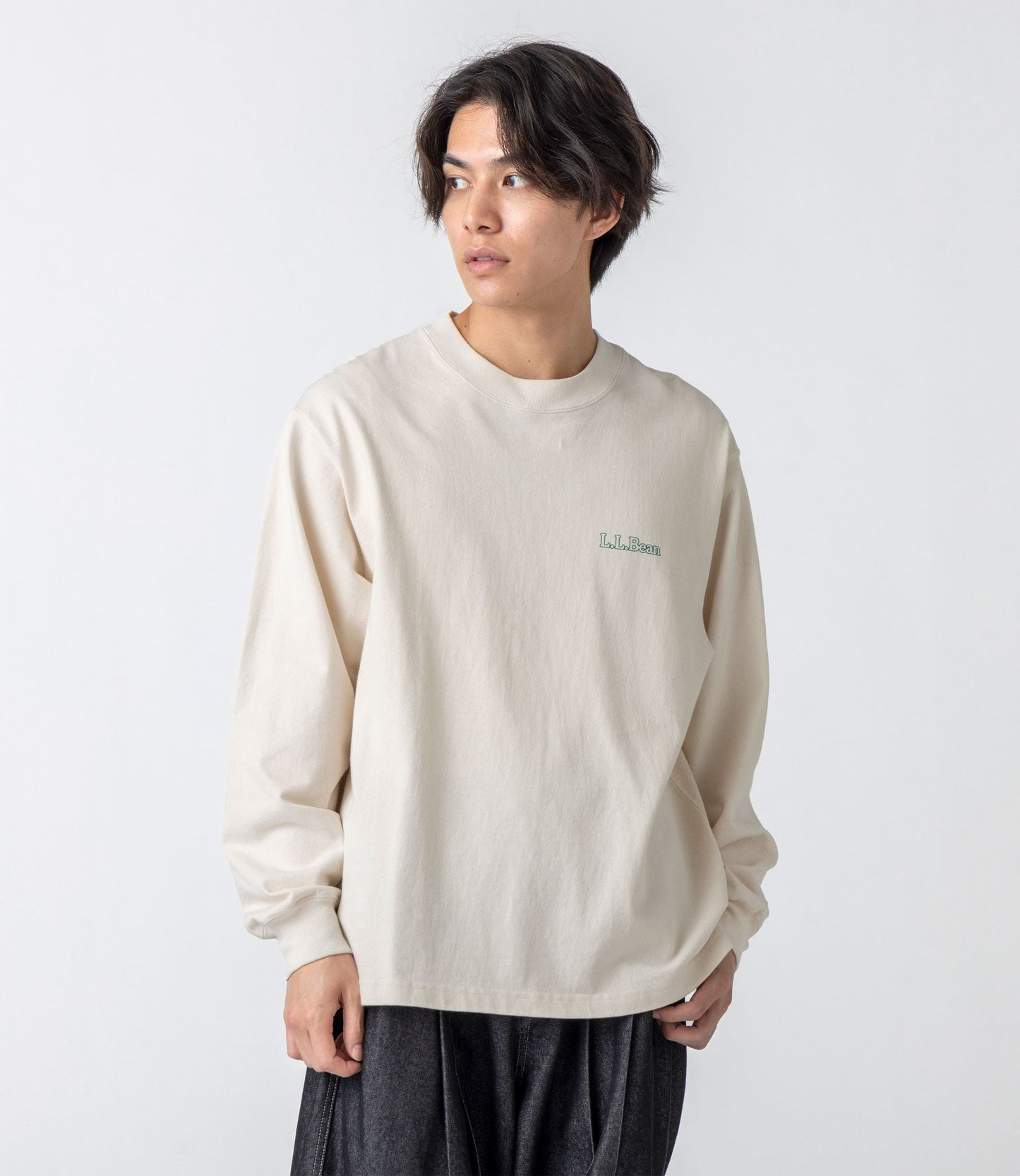 L.L.Bean JAPAN EDITION Union Wreaths Long-Sleeve Tee