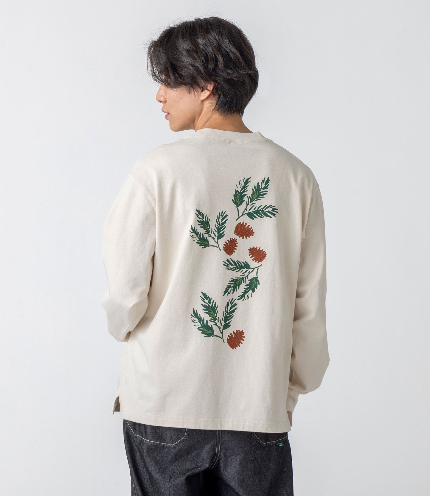 L.L.Bean JAPAN EDITION Union Wreaths Long-Sleeve Tee