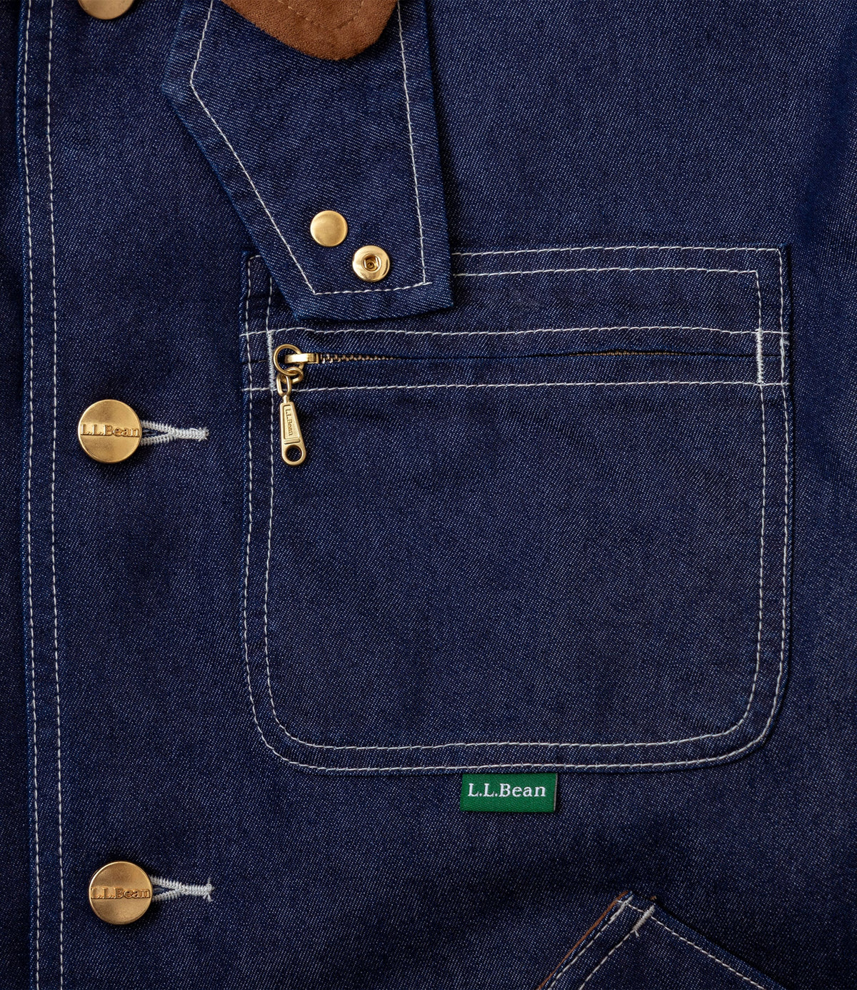 L.L.Bean JAPAN EDITION Women's Bean's Field Coat Fleece-Lined Indigo