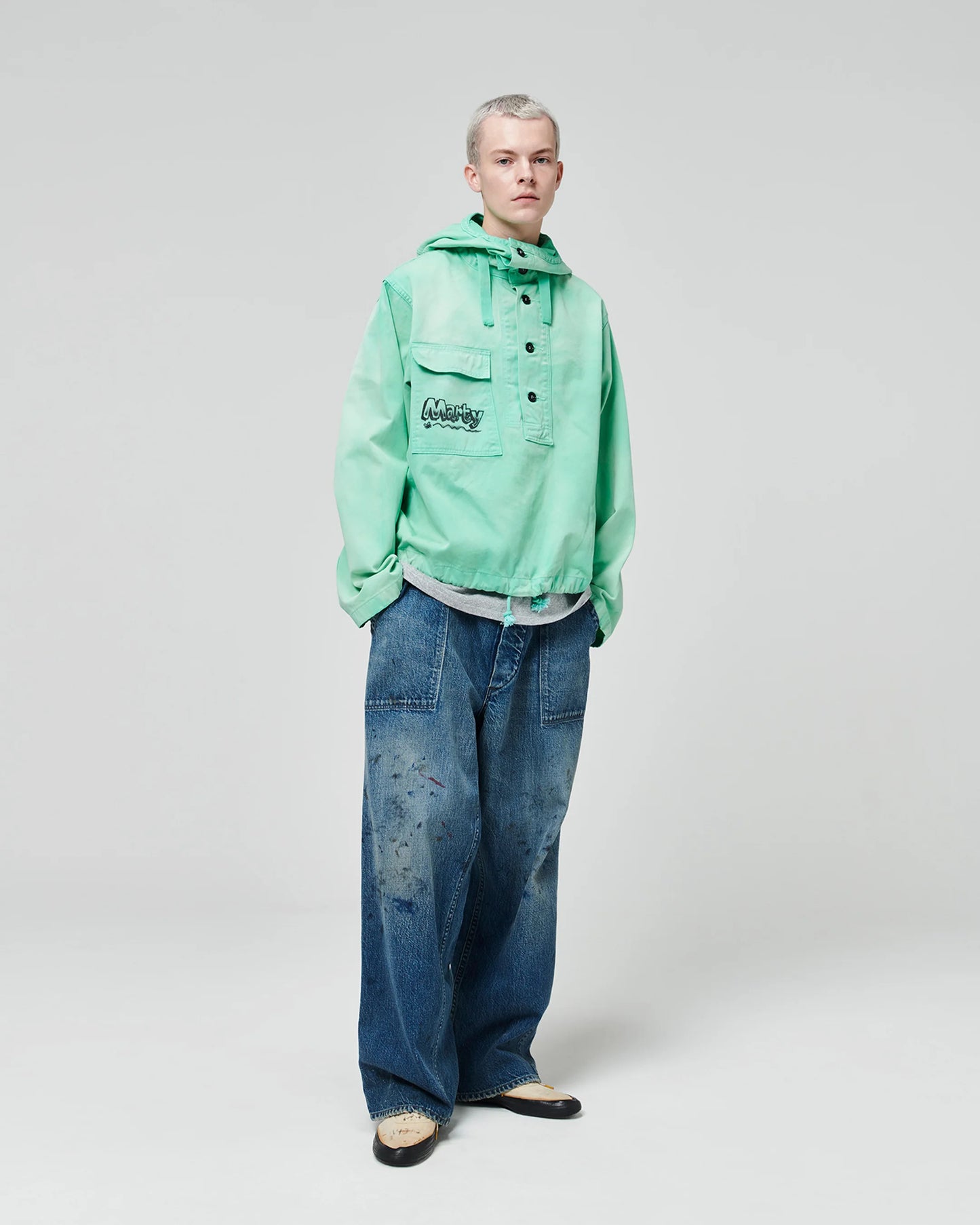 BOW WOW × SKETCH DEVIL SALVAGE PARKA AGED