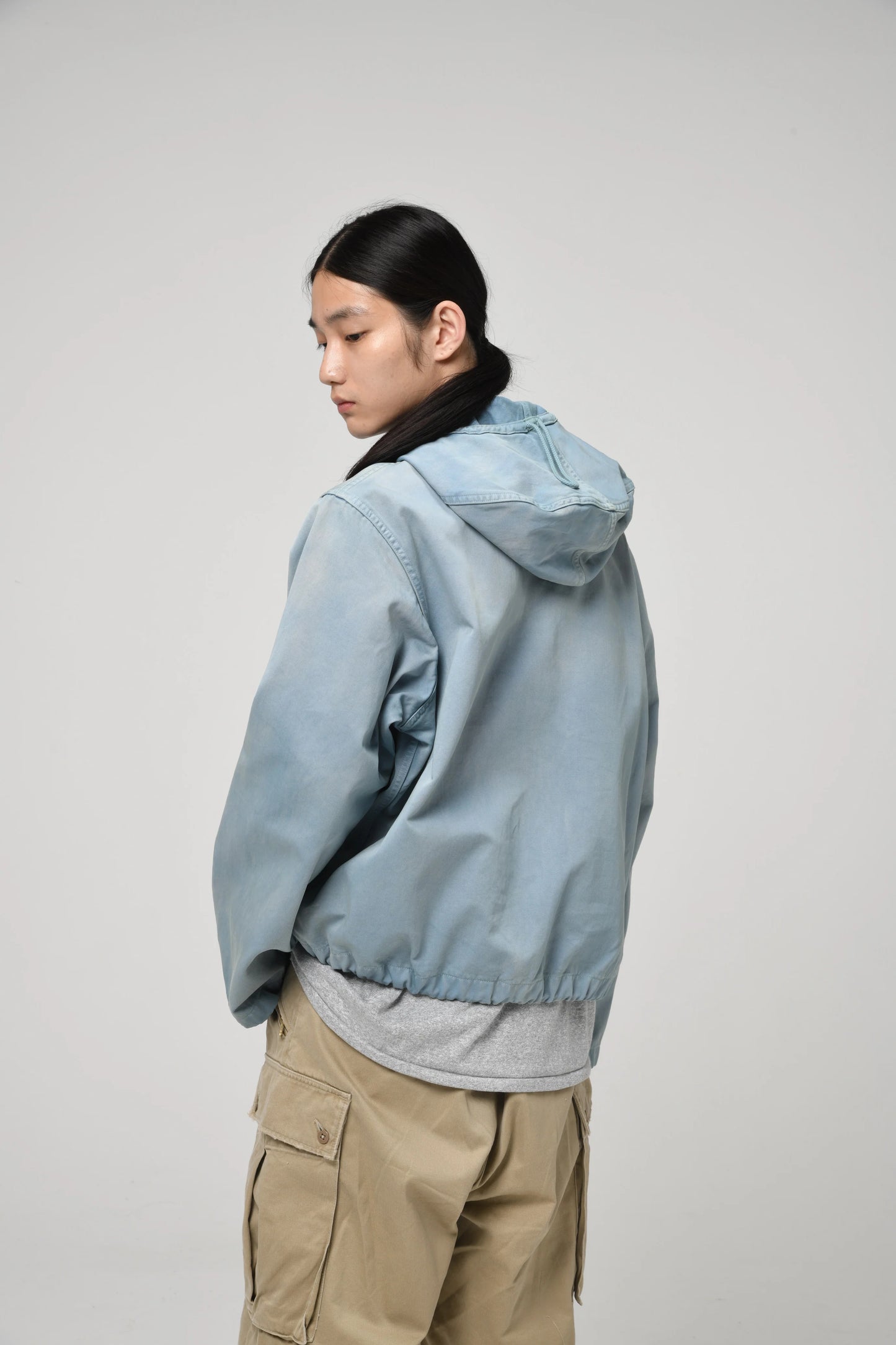 BOW WOW USN SALVAGE PARKA DYED UNIT AGED