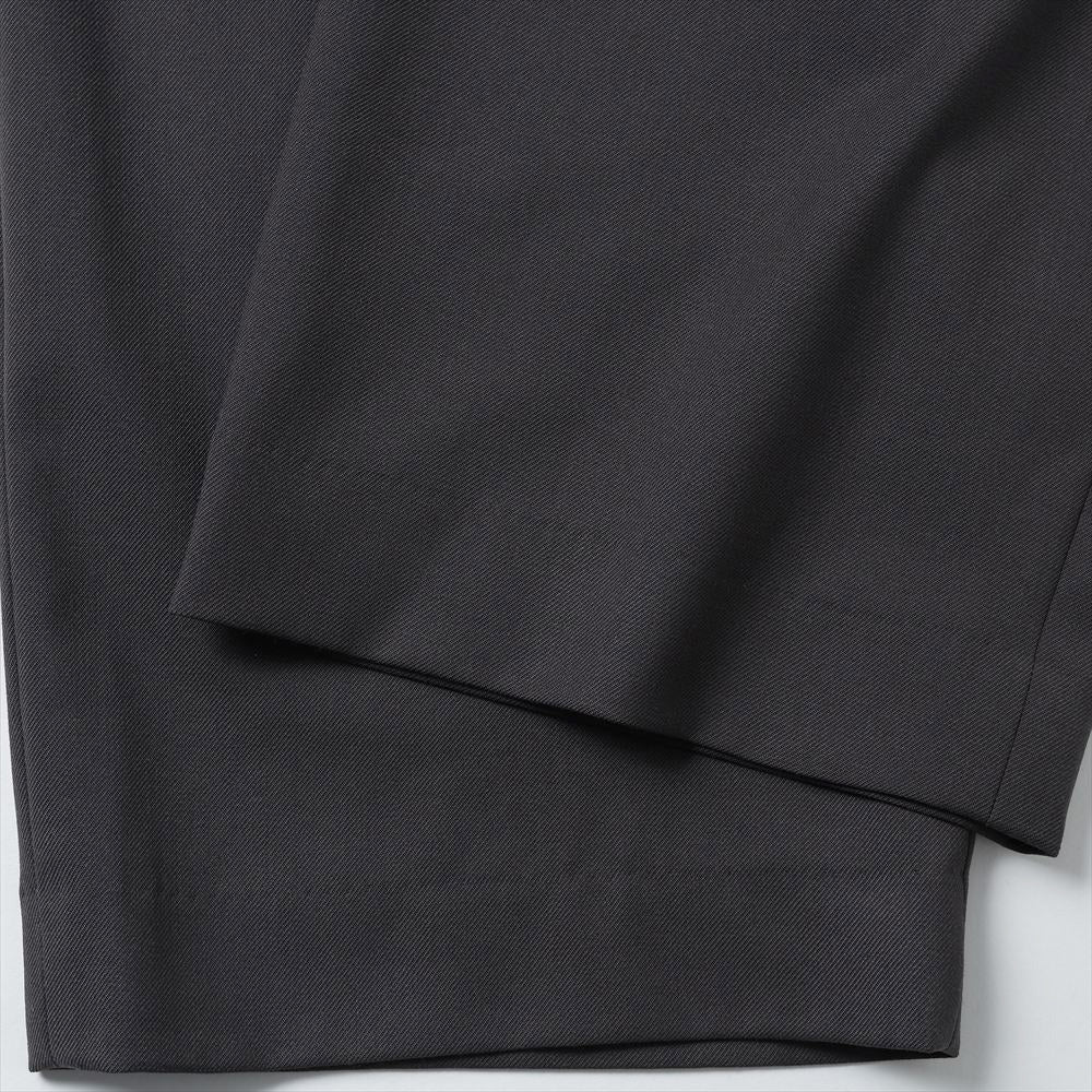 marka Two Tuck Military Trousers Recycled Polyester Non-Mulesed Wool Gabardine