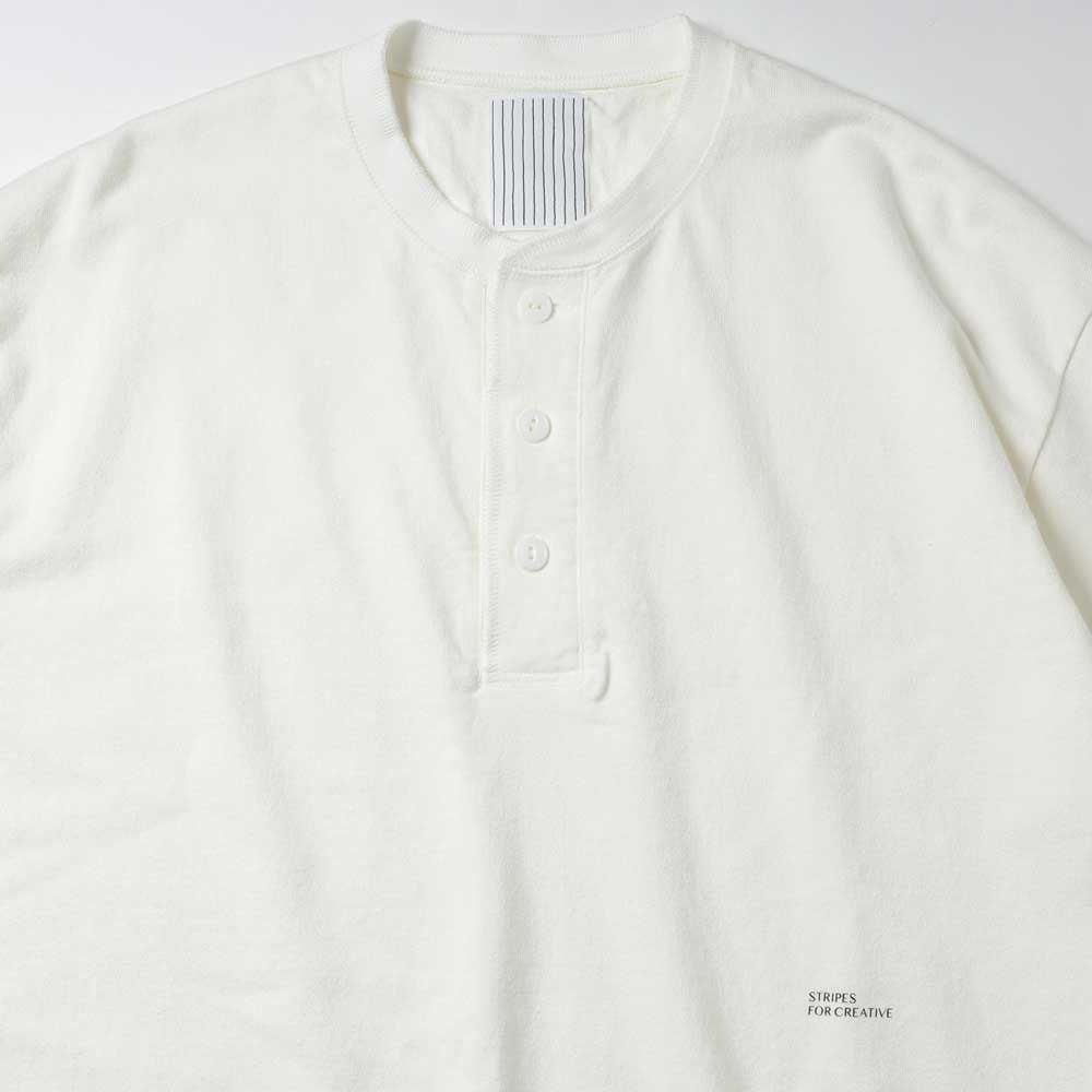 S.F.C (STRIPES FOR CREATIVE) HENRY NECK SS TEE