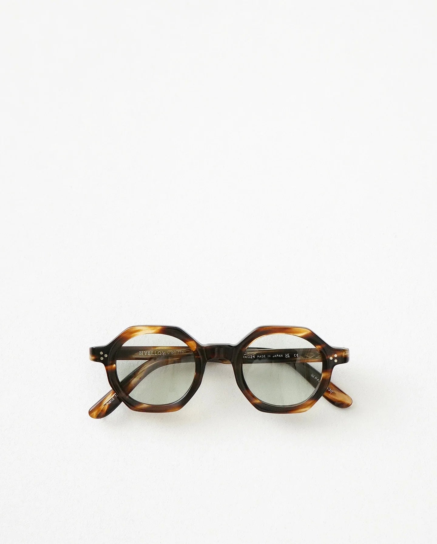YELLOWS PLUS EYEGLASS FRAME GERALD Amber Mix