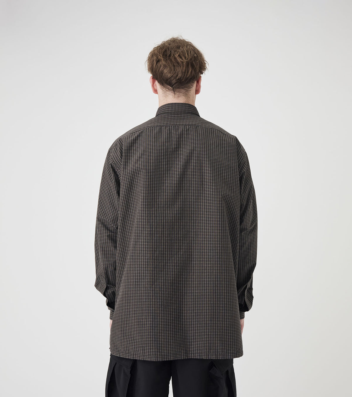 nanamica Micro Plaid Wind Shirt
