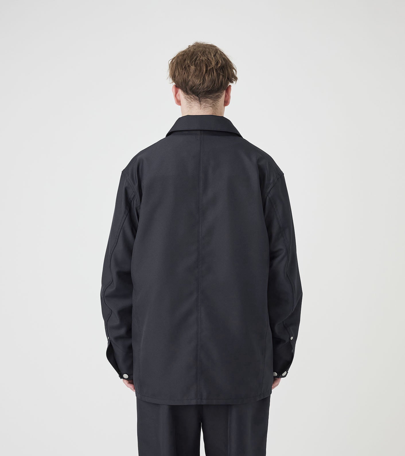 nanamica Polyester Twill Coverall Jacket