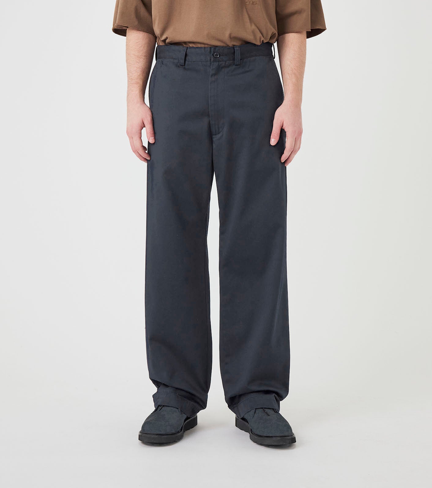 nanamica Wide Straight Chino Pants