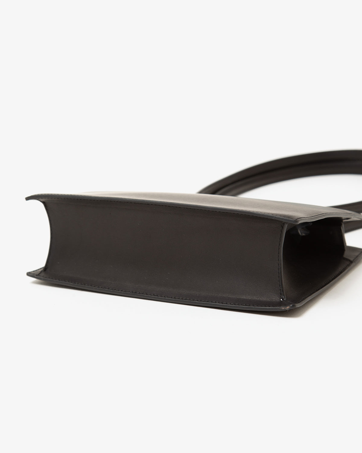 Aeta SQUARE-SHAPED TOTE BAG LONG HANDLE S