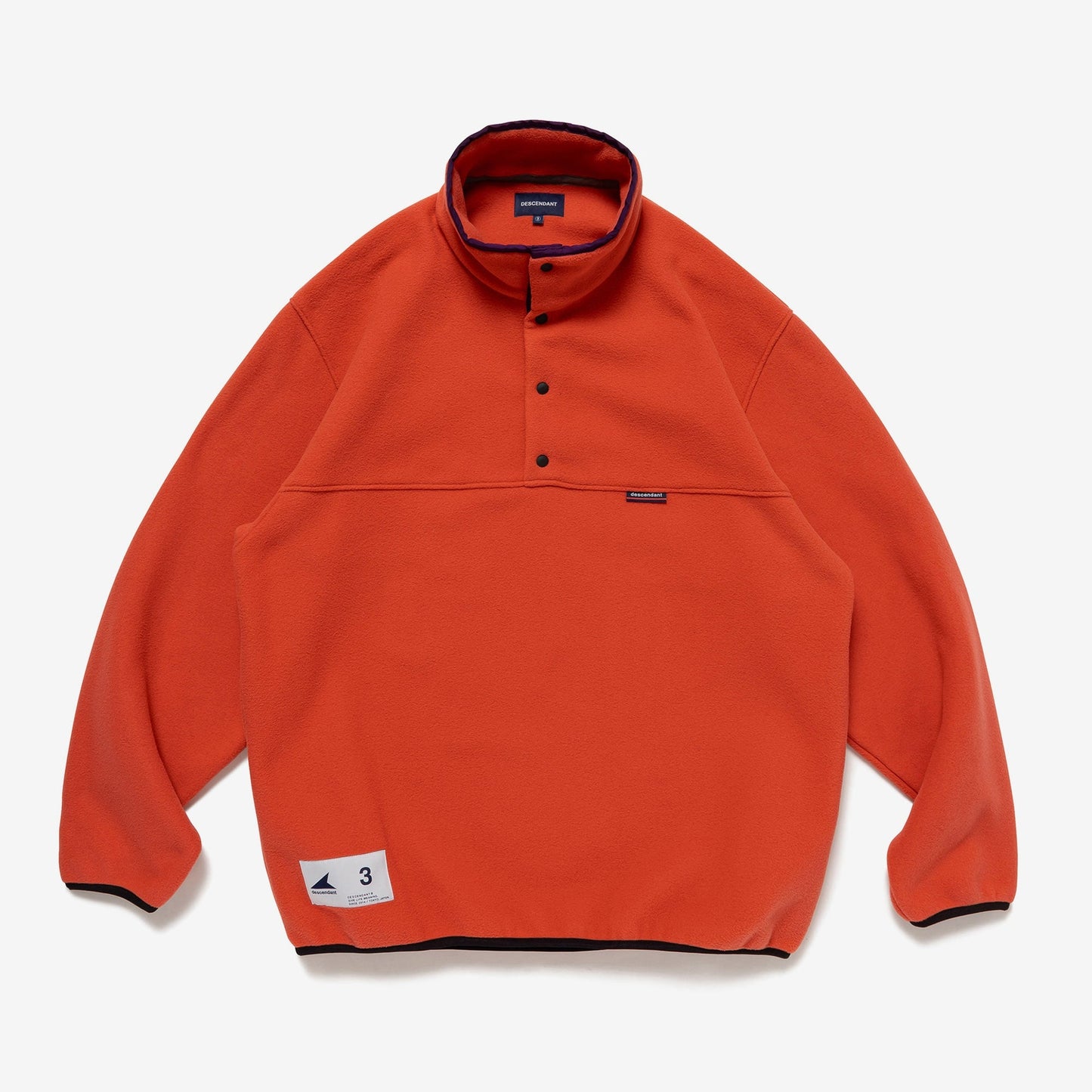 DESCENDANT HUMMING FLEECE PULLOVER