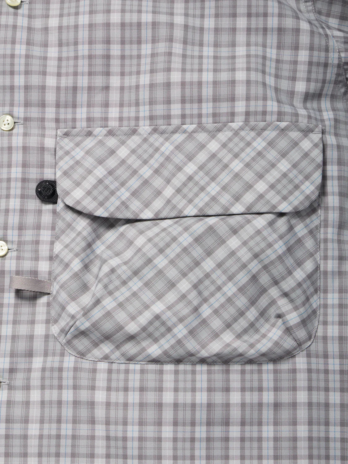 DAIWA PIER39 TECH SPORTS OPEN COLLAR SHIRT L/S GREN PLAID