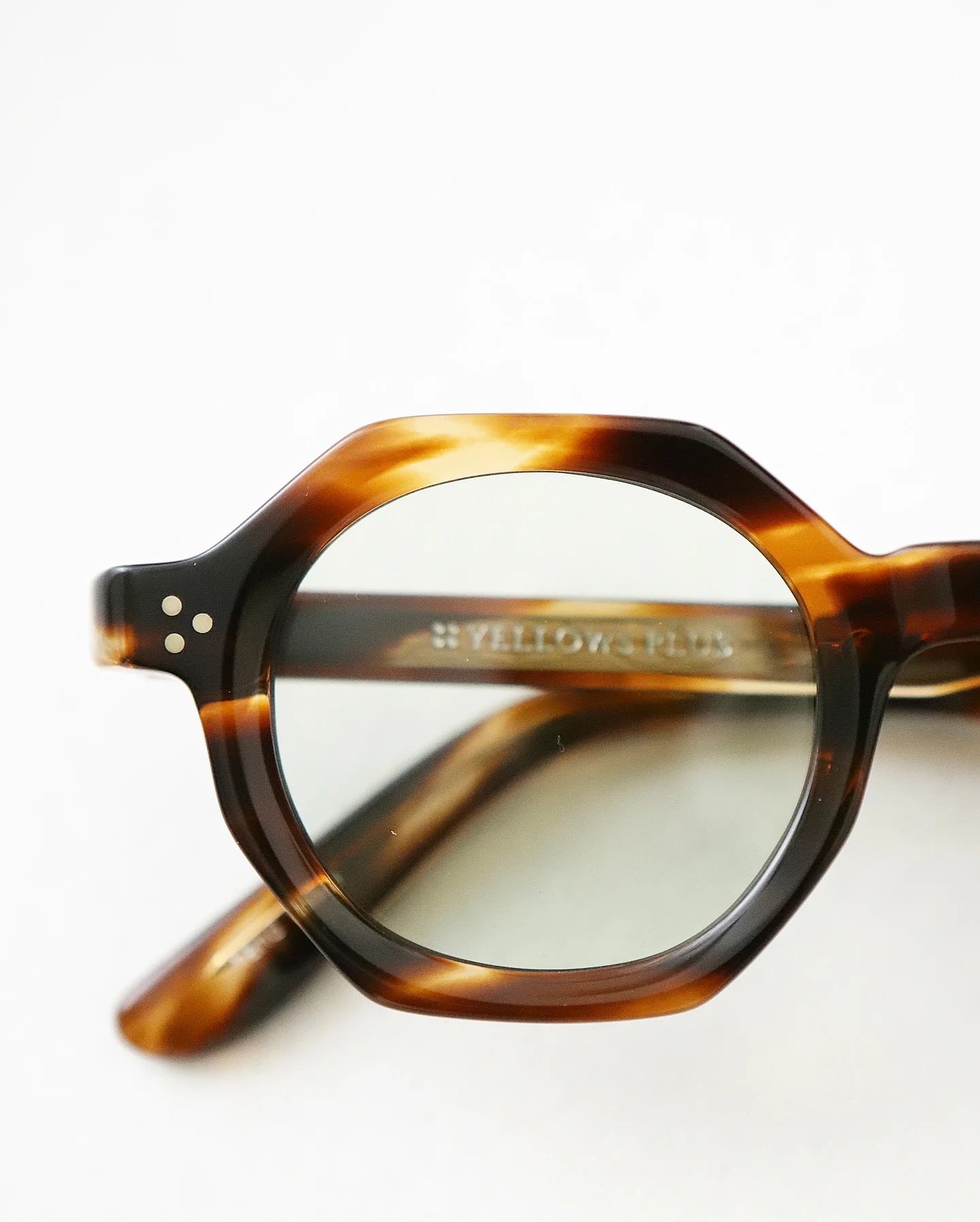 YELLOWS PLUS EYEGLASS FRAME GERALD Amber Mix
