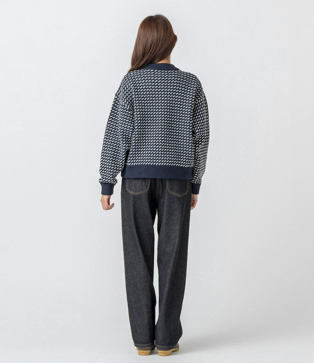 L.L.Bean JAPAN EDITION Women's Wayne Sweater Bird's-Eye