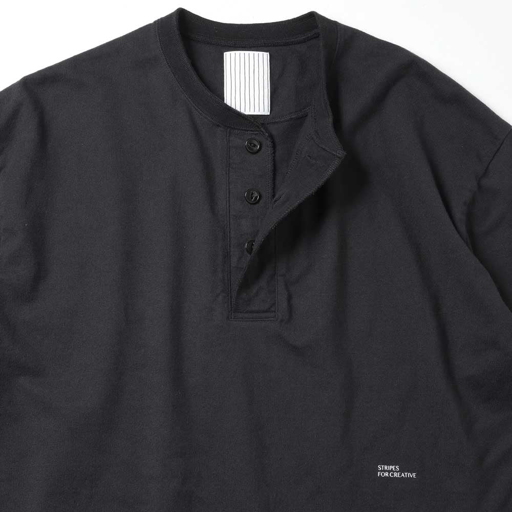 S.F.C (STRIPES FOR CREATIVE) HENRY NECK SS TEE