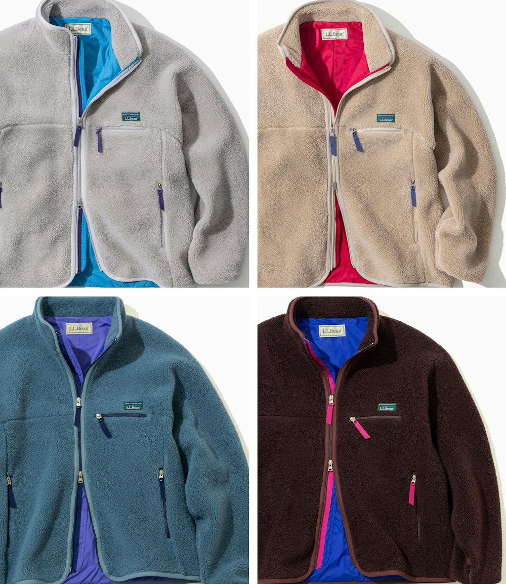 L.L.Bean JAPAN EDITION Women's Topsham Boa Fleece Jacket