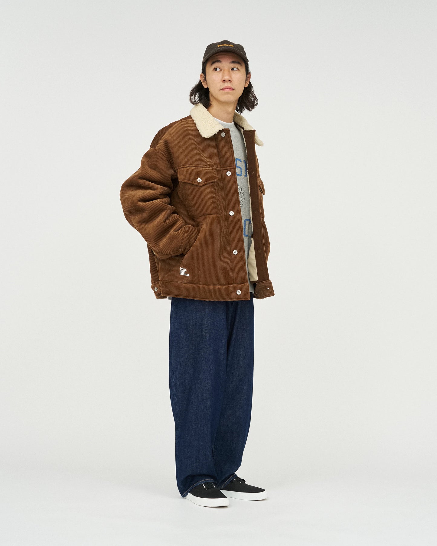 FreshService SHERPA CORDUROY RANCH JACKET