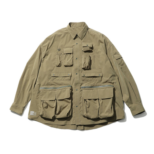 FreshService DRY TYPEWRITER TACTICAL POCKET L/S SHIRT