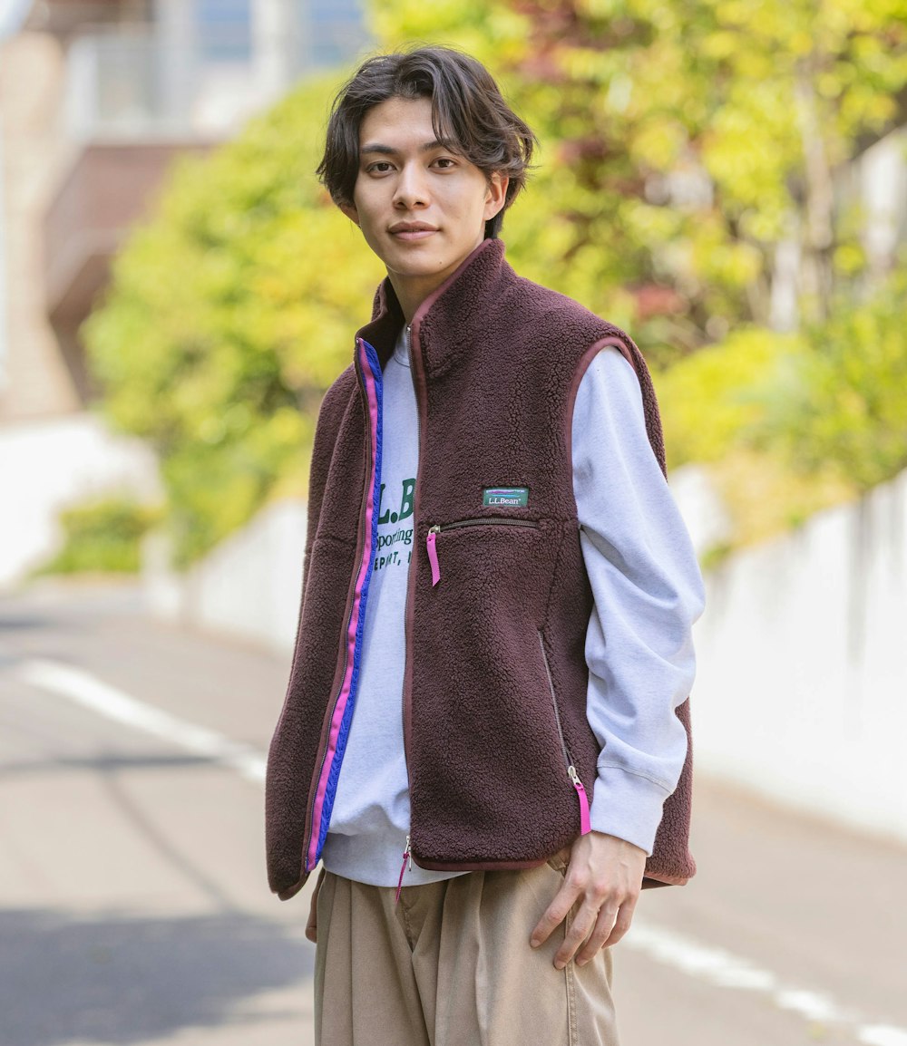 L.L.Bean JAPAN EDITION Topsham Boa Fleece Vest