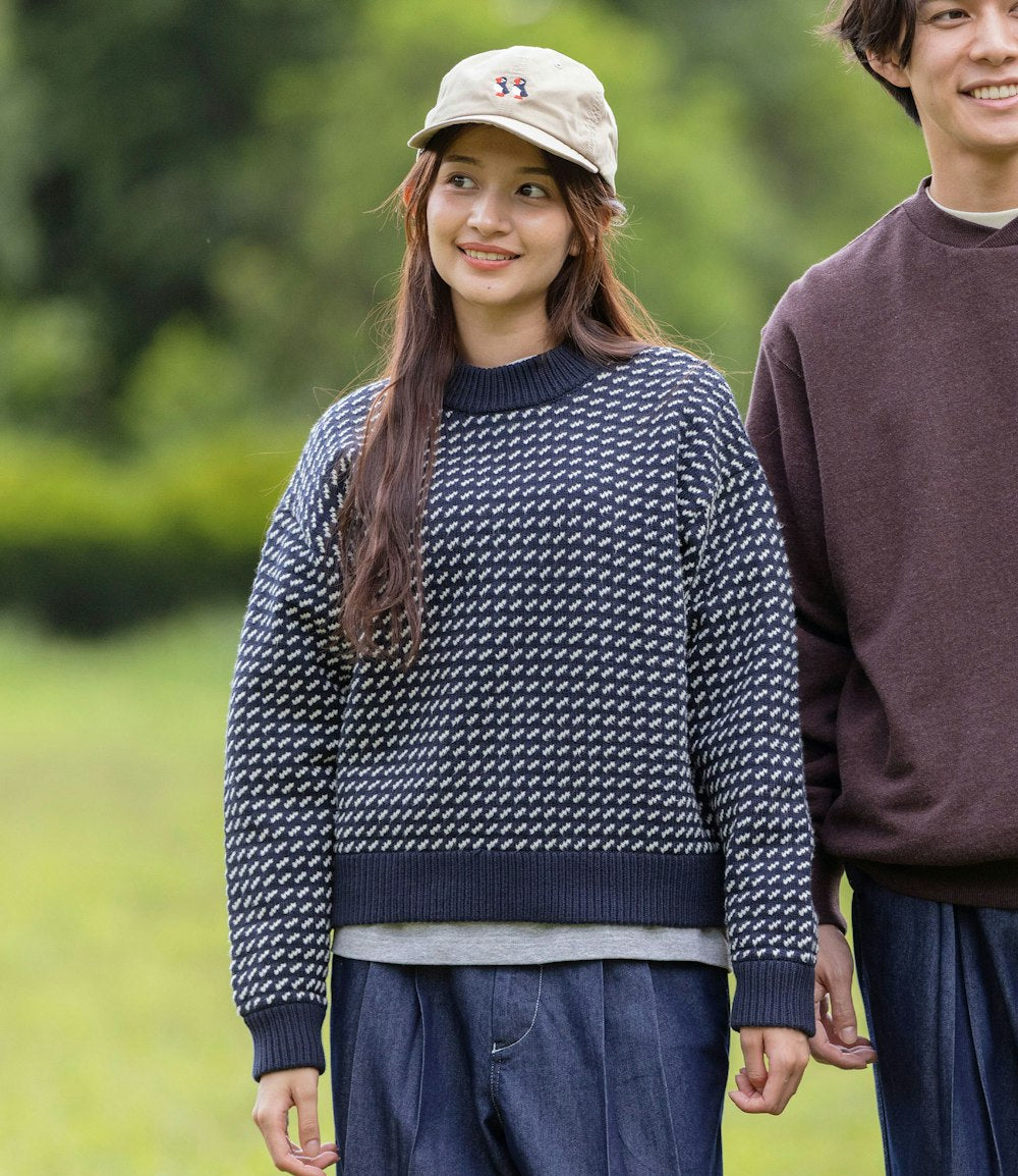 L.L.Bean JAPAN EDITION Women's Wayne Sweater Bird's-Eye