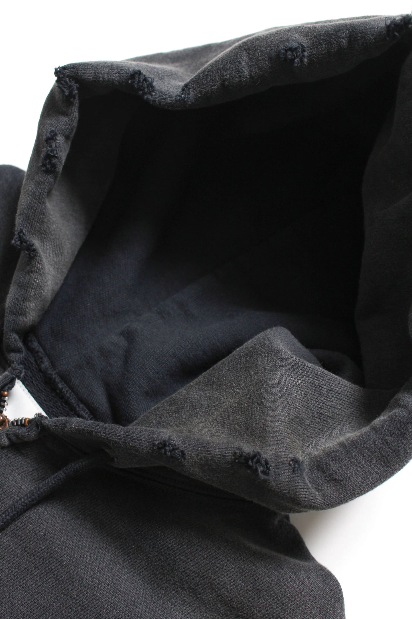 BOW WOW #7 VINYL ZIP HOODIE AGED