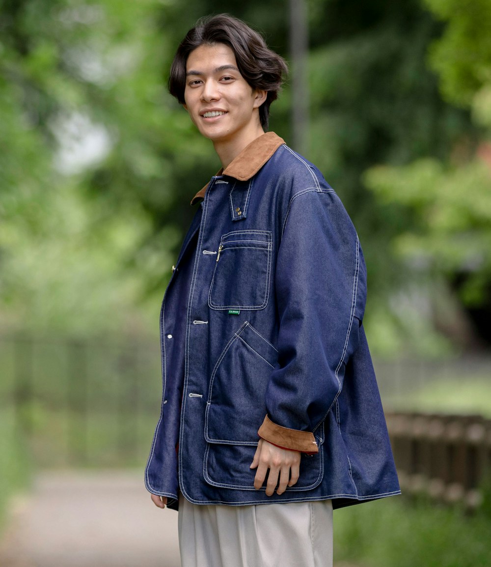 L.L.Bean JAPAN EDITION Bean's Field Coat Fleece-Lined Indigo