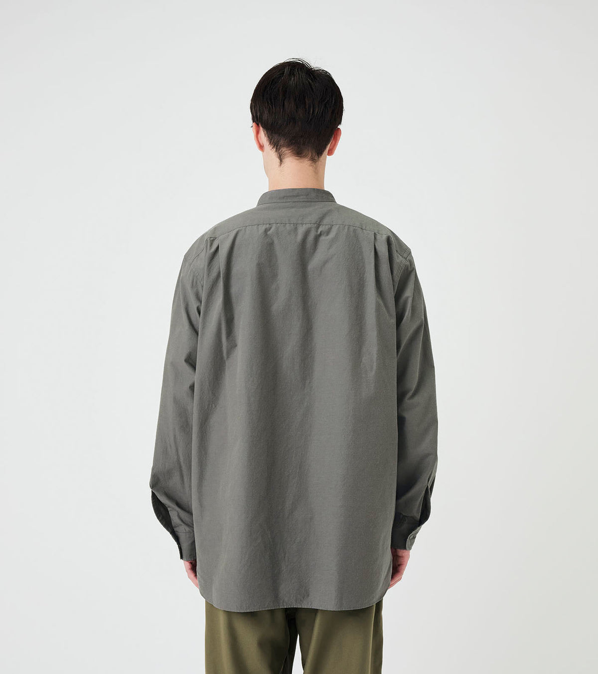 nanamica Band Collar Wind Shirt