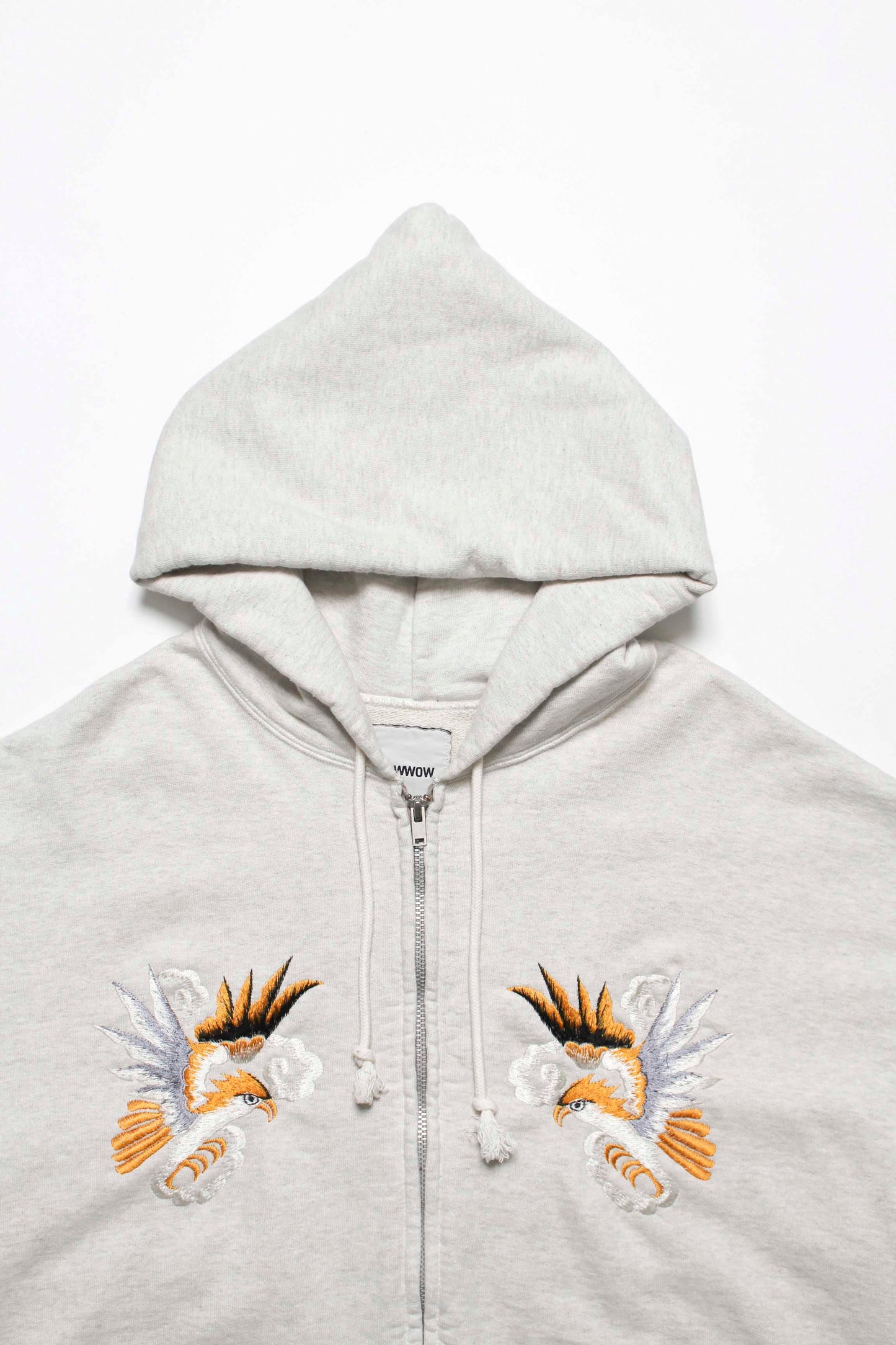 BOW WOW SUKAJAN EMB ZIP HOODIE AGED