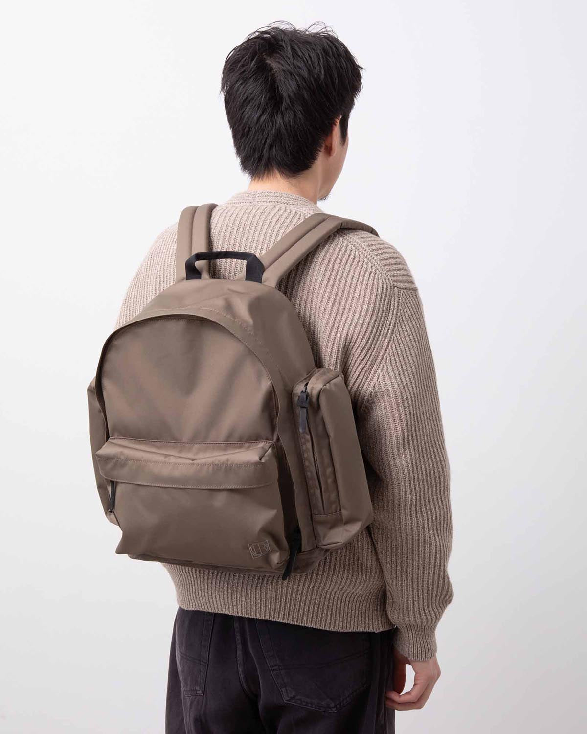 hobo BACKPACK 20L POLYESTER OXFORD CORDURA® WITH PIG SUEDE