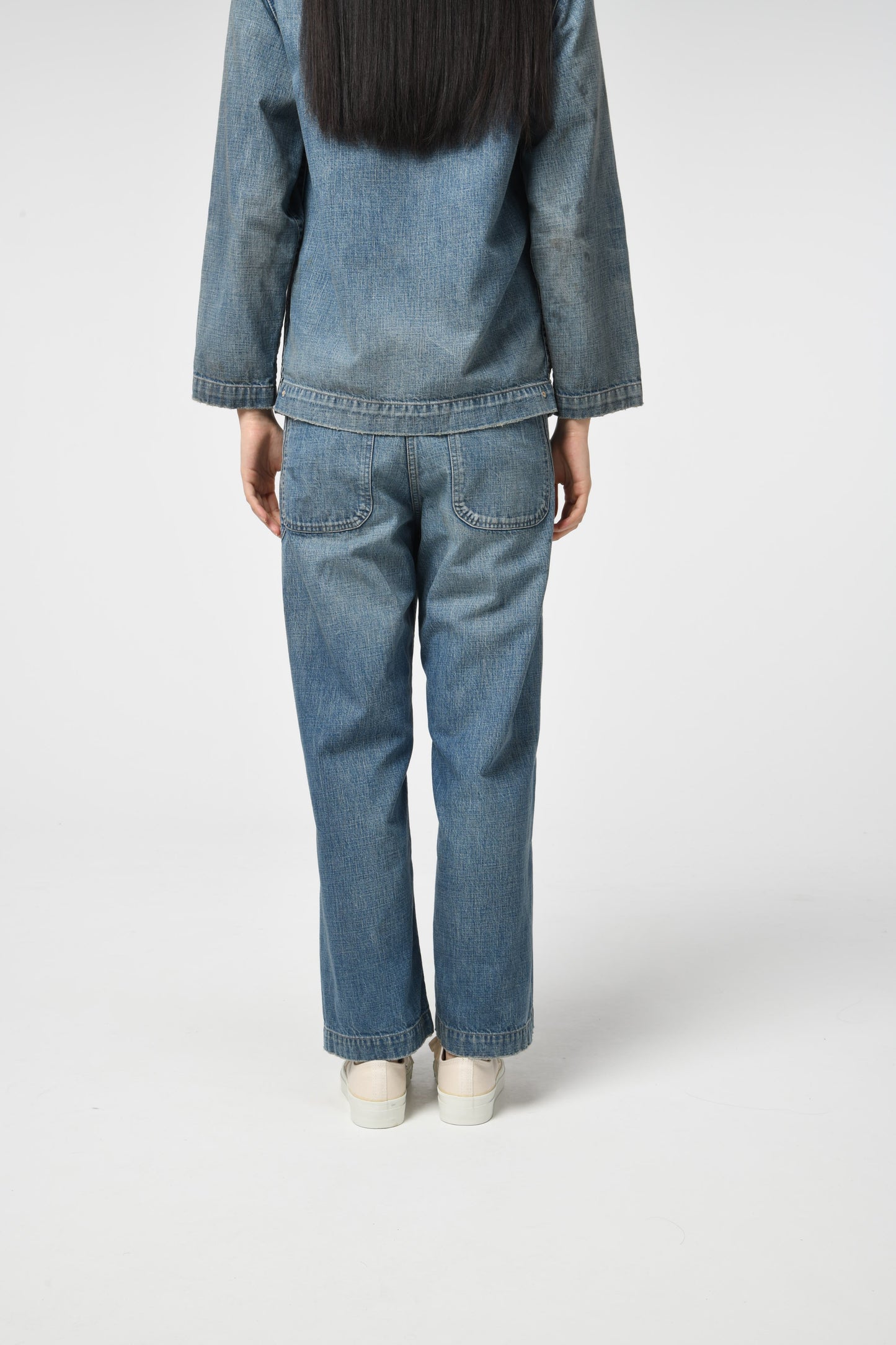 BOW WOW USN M44 DUNGAREE TROUSERS SIDE SEAMLESS