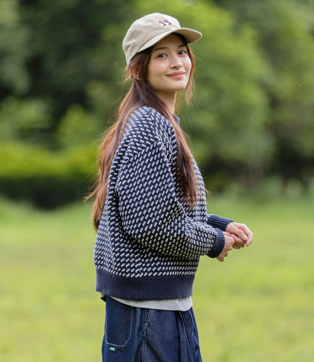 L.L.Bean JAPAN EDITION Women's Wayne Sweater Bird's-Eye