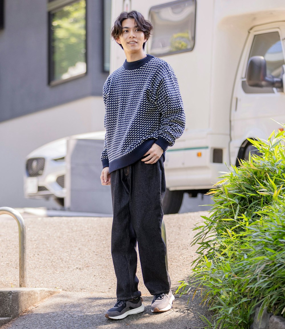 L.L.Bean JAPAN EDITION Wayne Sweater Bird's-Eye