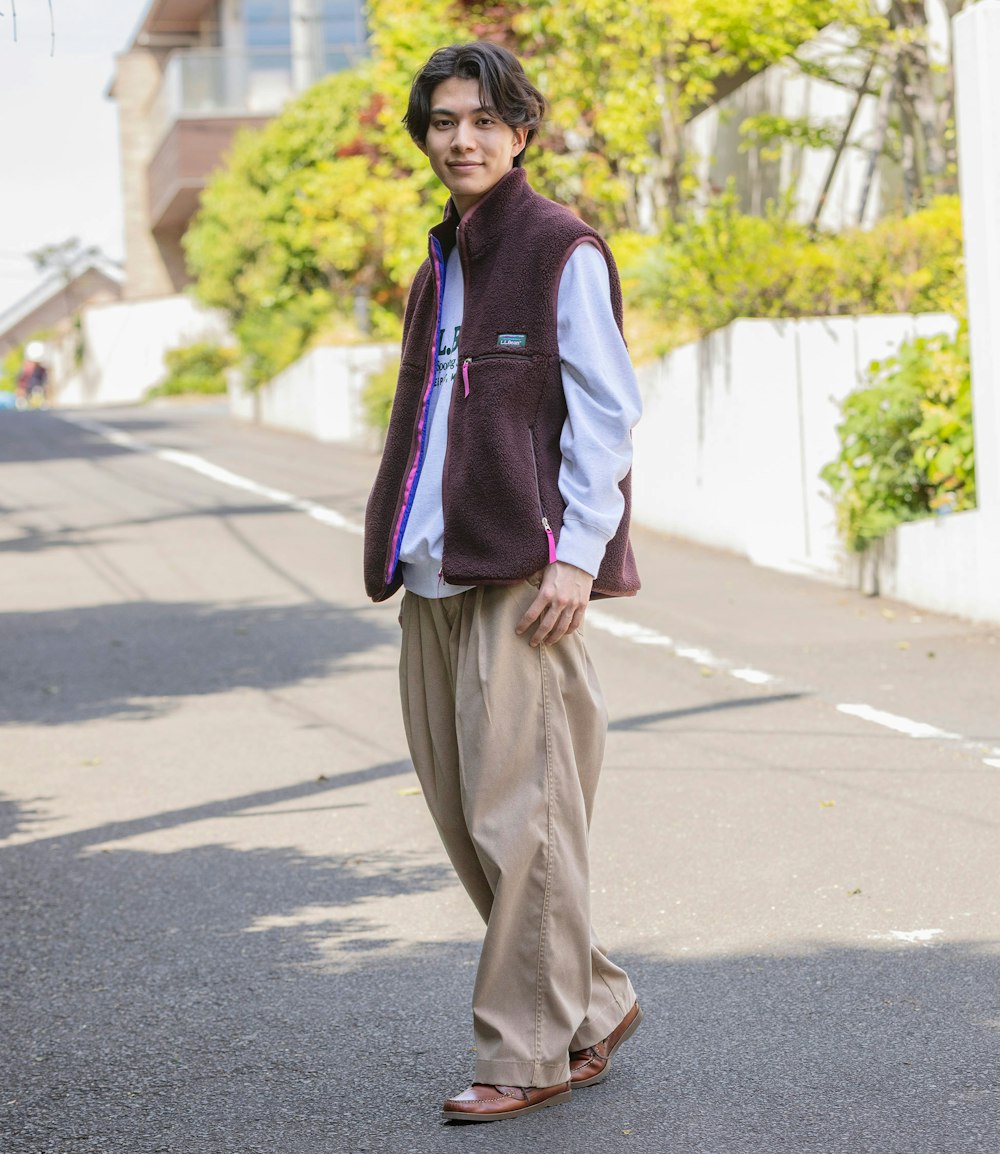 L.L.Bean JAPAN EDITION Topsham Boa Fleece Vest