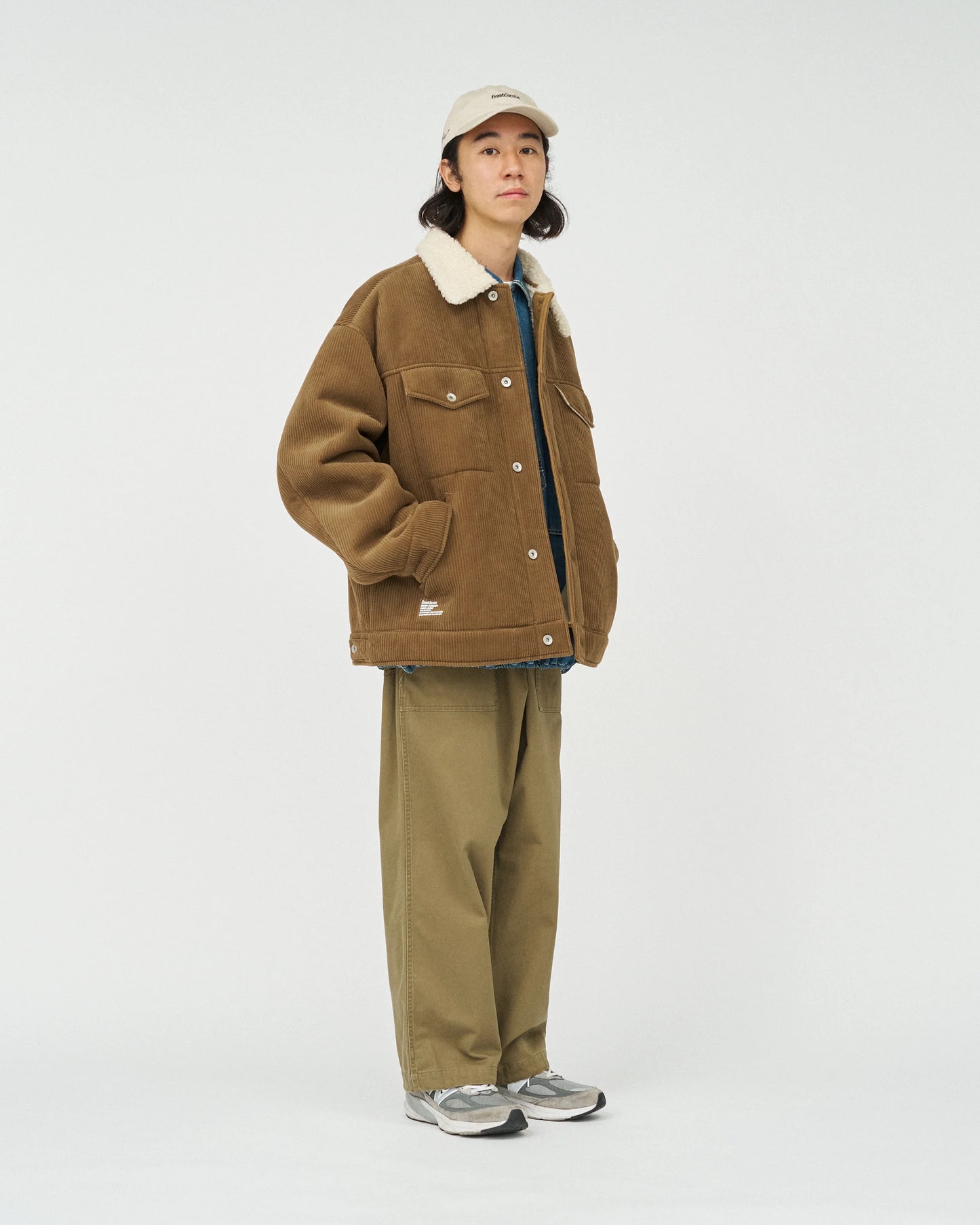 FreshService SHERPA CORDUROY RANCH JACKET
