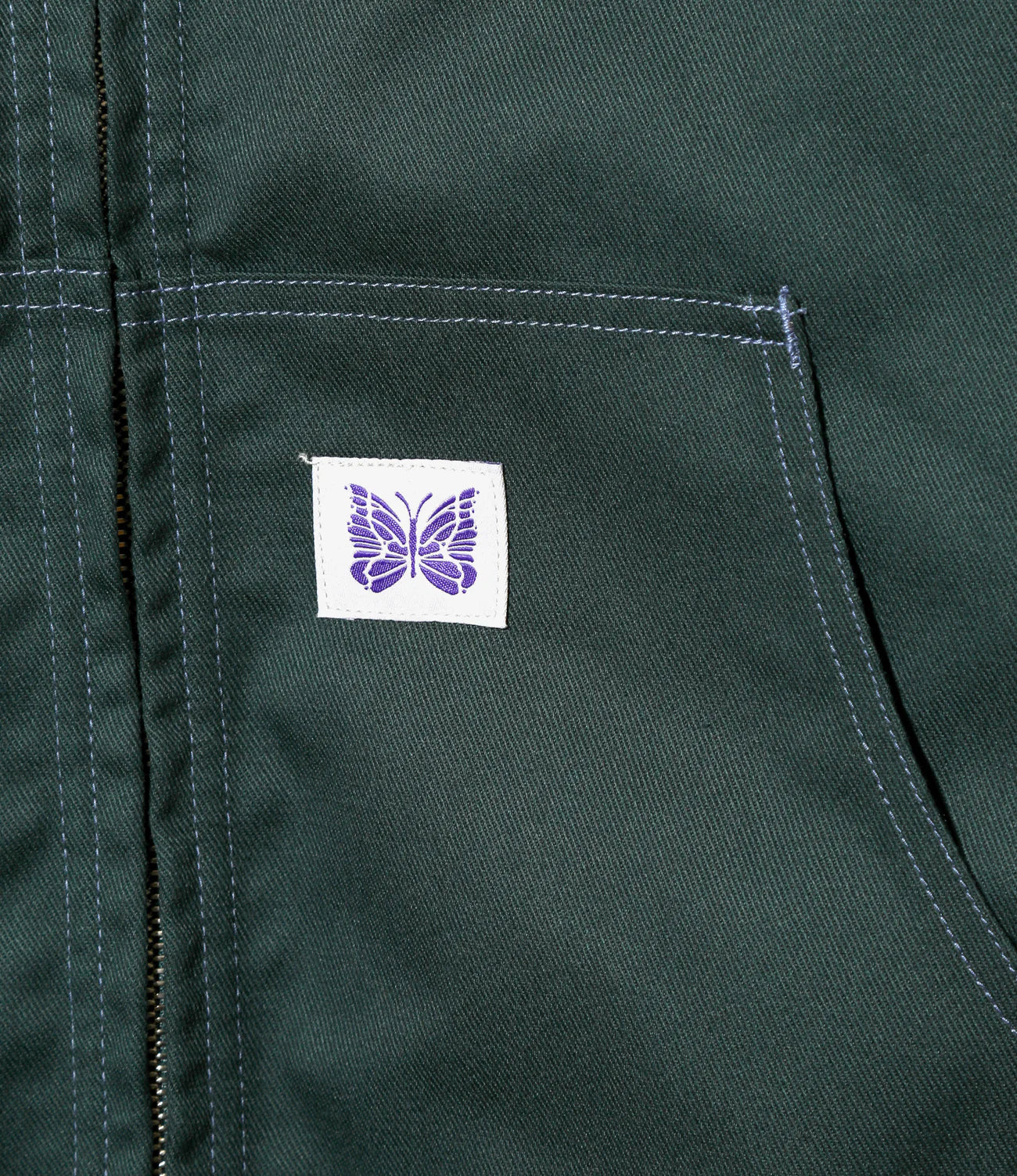 Needles Zipped Work Hoody - PE/C Twill