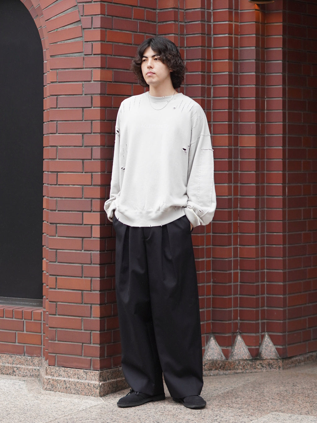 ssstein EASY WIDE TROUSERS