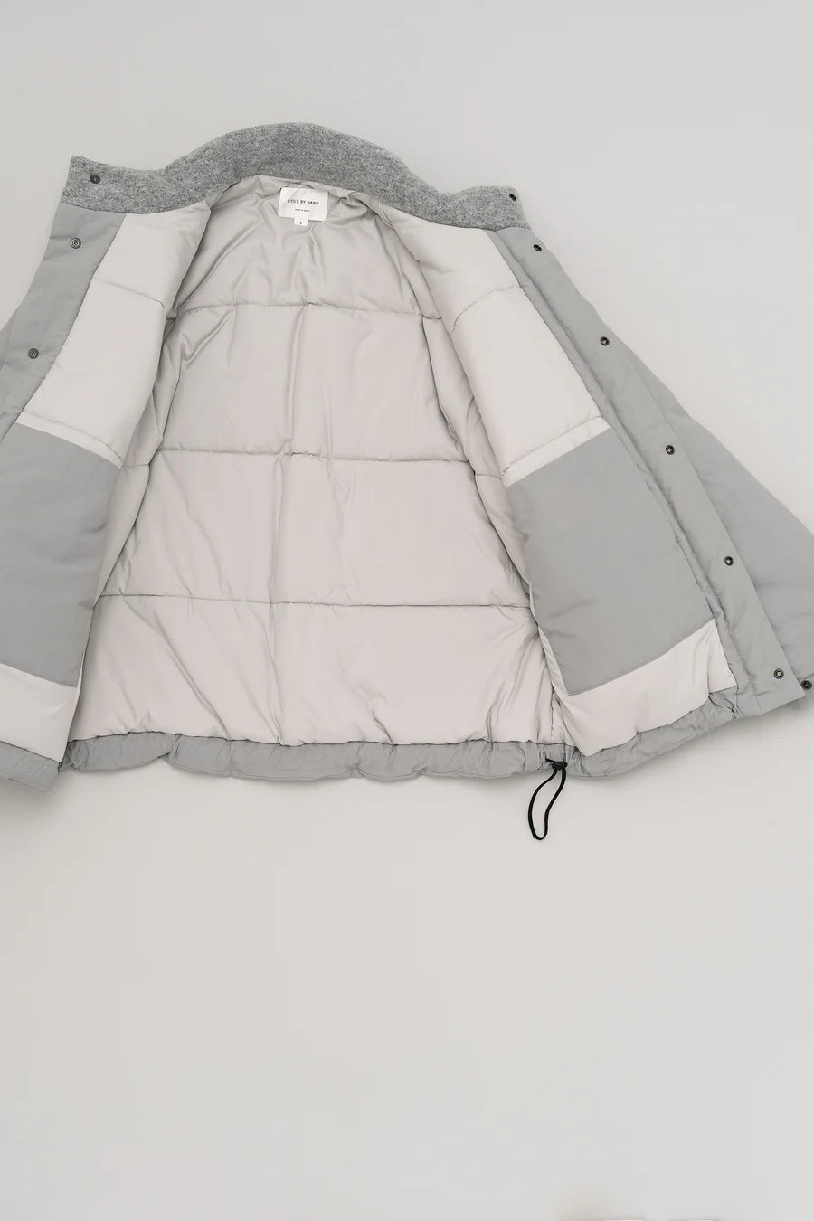 STILL BY HAND Round Puffy Blouson