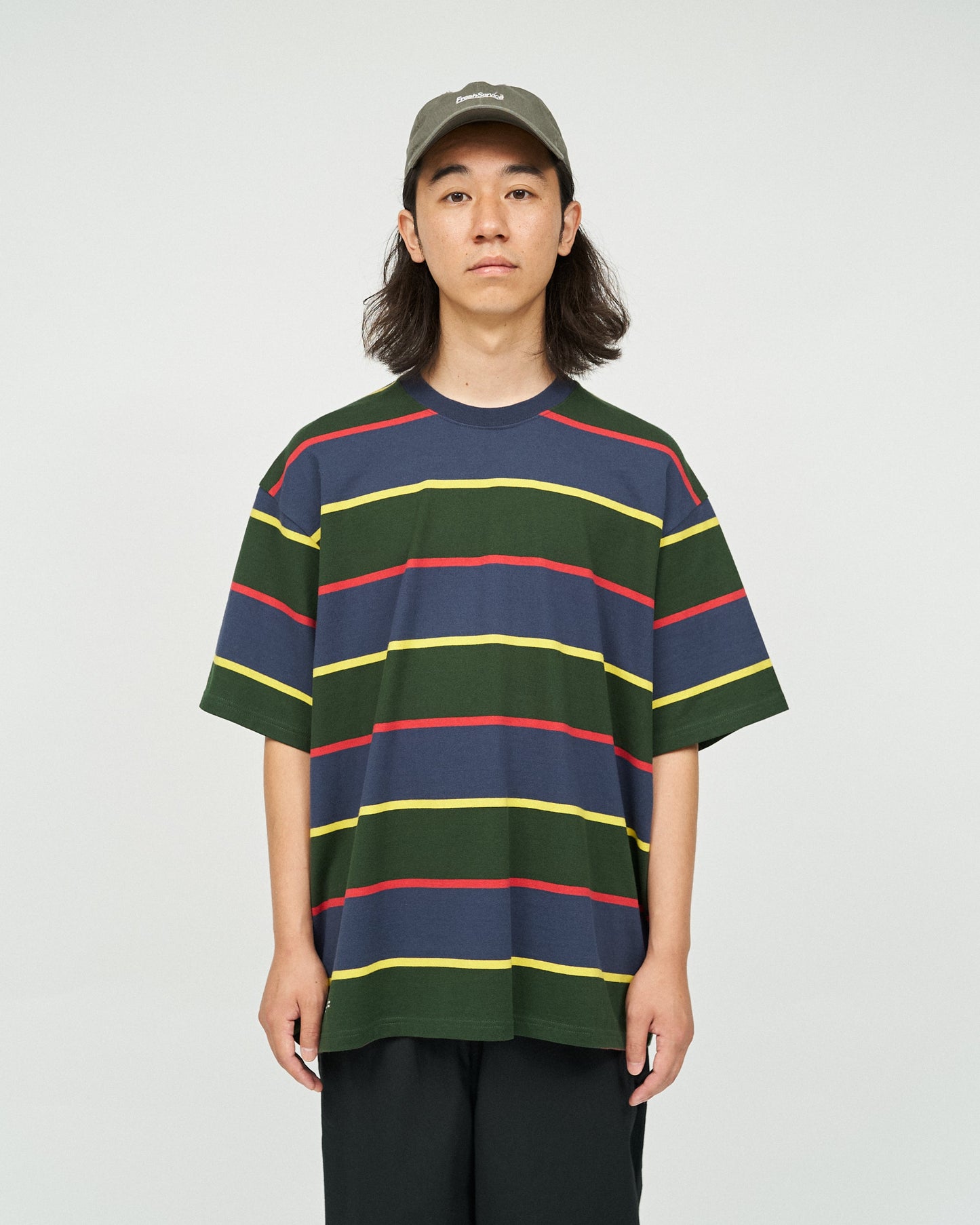 FreshService MULTI BORDER S/S TEE