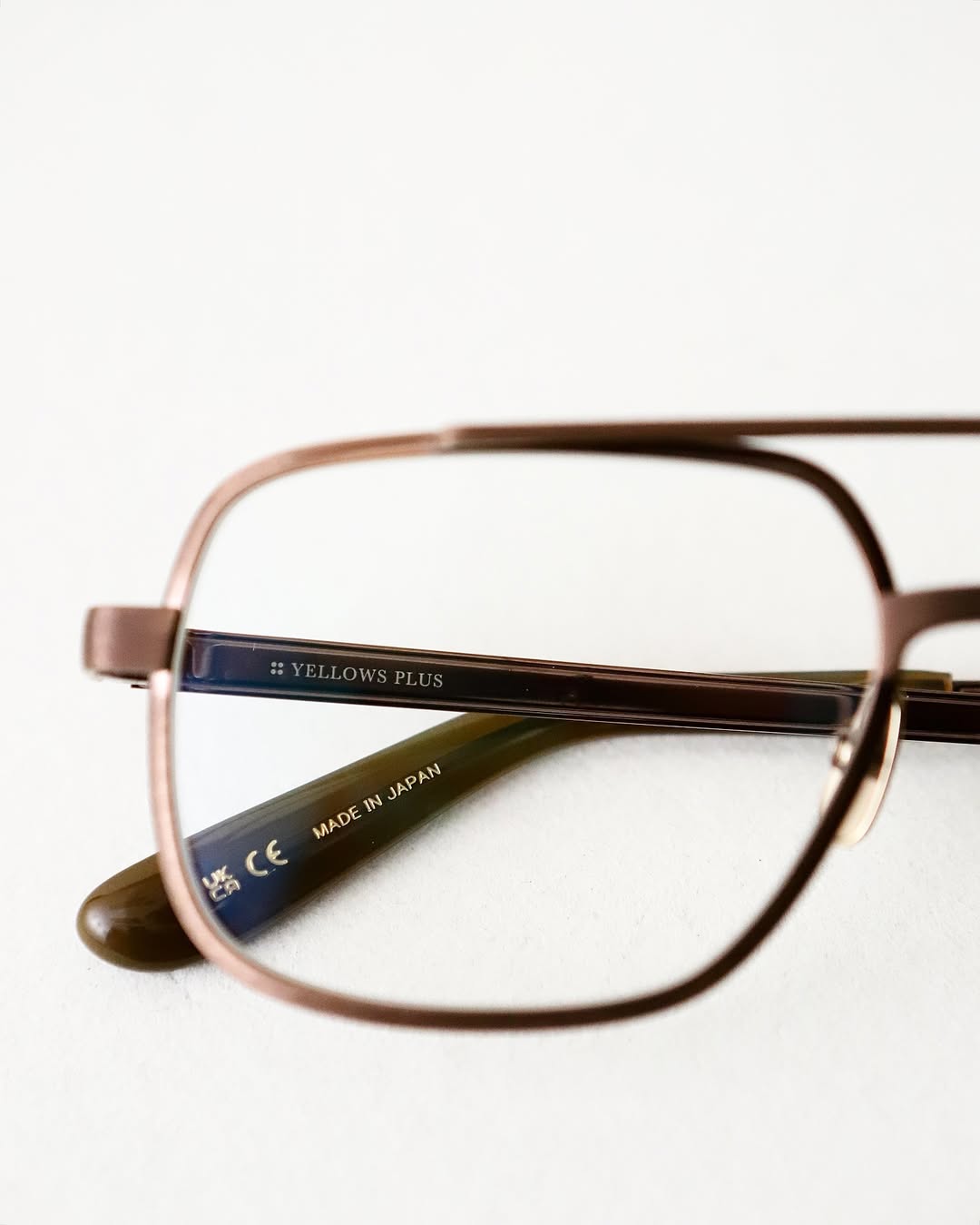 YELLOWS PLUS EYEGLASS FRAME BLAIRE Dark Copper