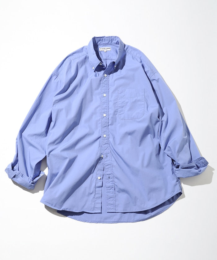 CAHLUMN Magazine Pocket Broadcloth B.D Shirt