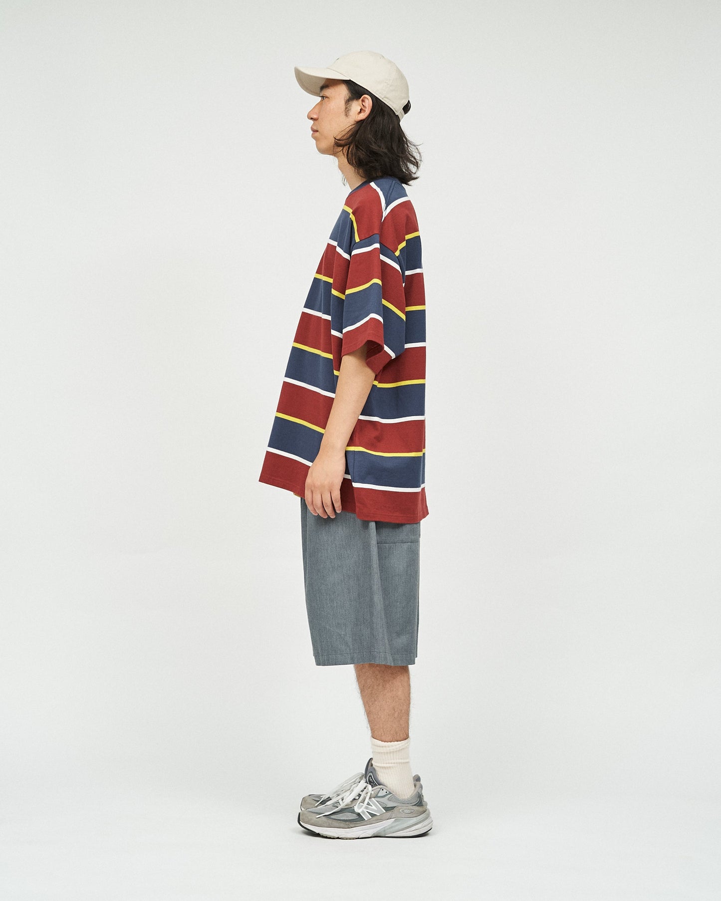 FreshService MULTI BORDER S/S TEE