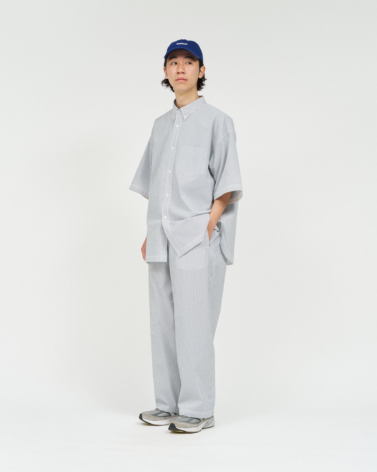 FreshService SEERSUCKER TRACK PANTS