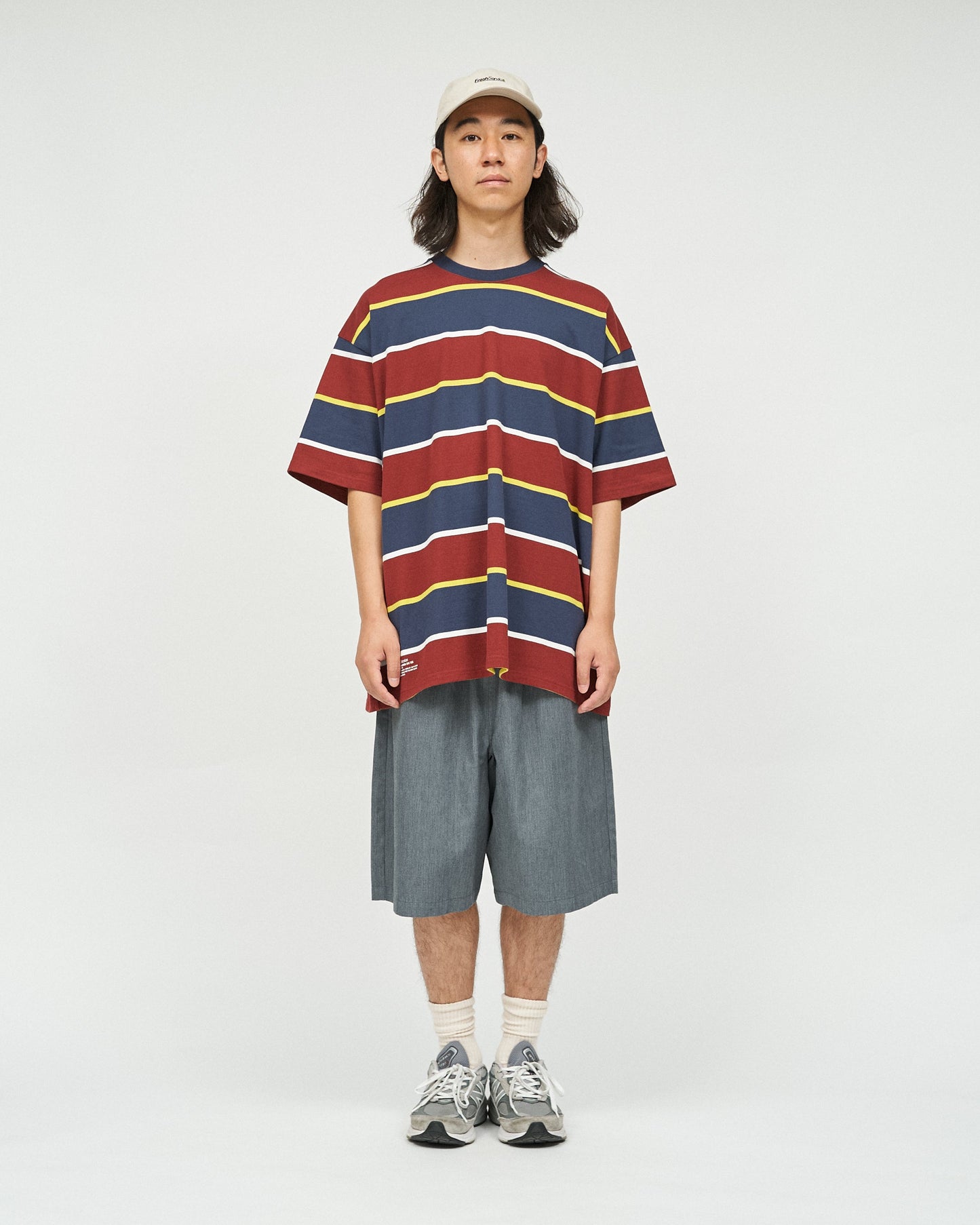 FreshService MULTI BORDER S/S TEE
